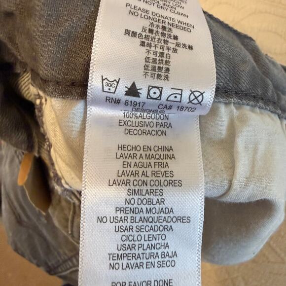 Levi's 511 Men's Slim Fit Gray Denim Jeans Size 28x28 Cotton - Picture 11 of 11